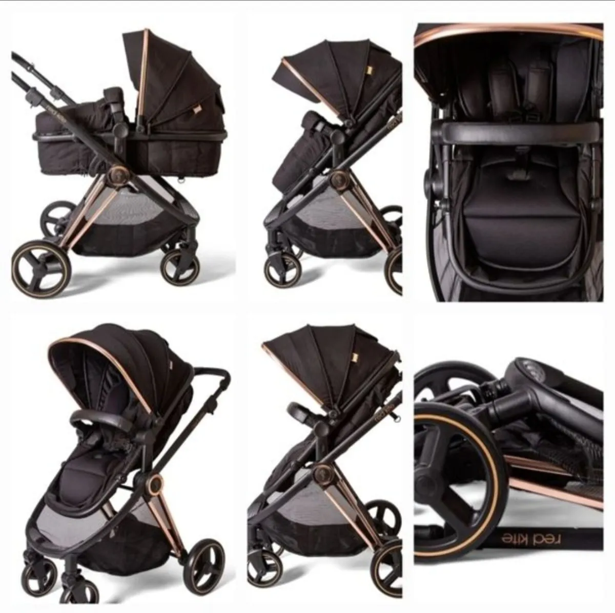 Red kite buggy pram - Image 1