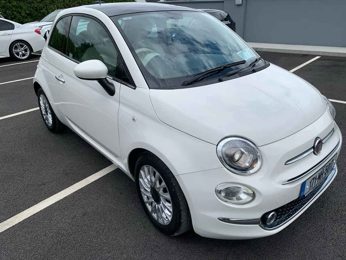 2017 Fiat 500 1.2 petrol, Nctd 6/27, Taxed 9/25 - Image 1