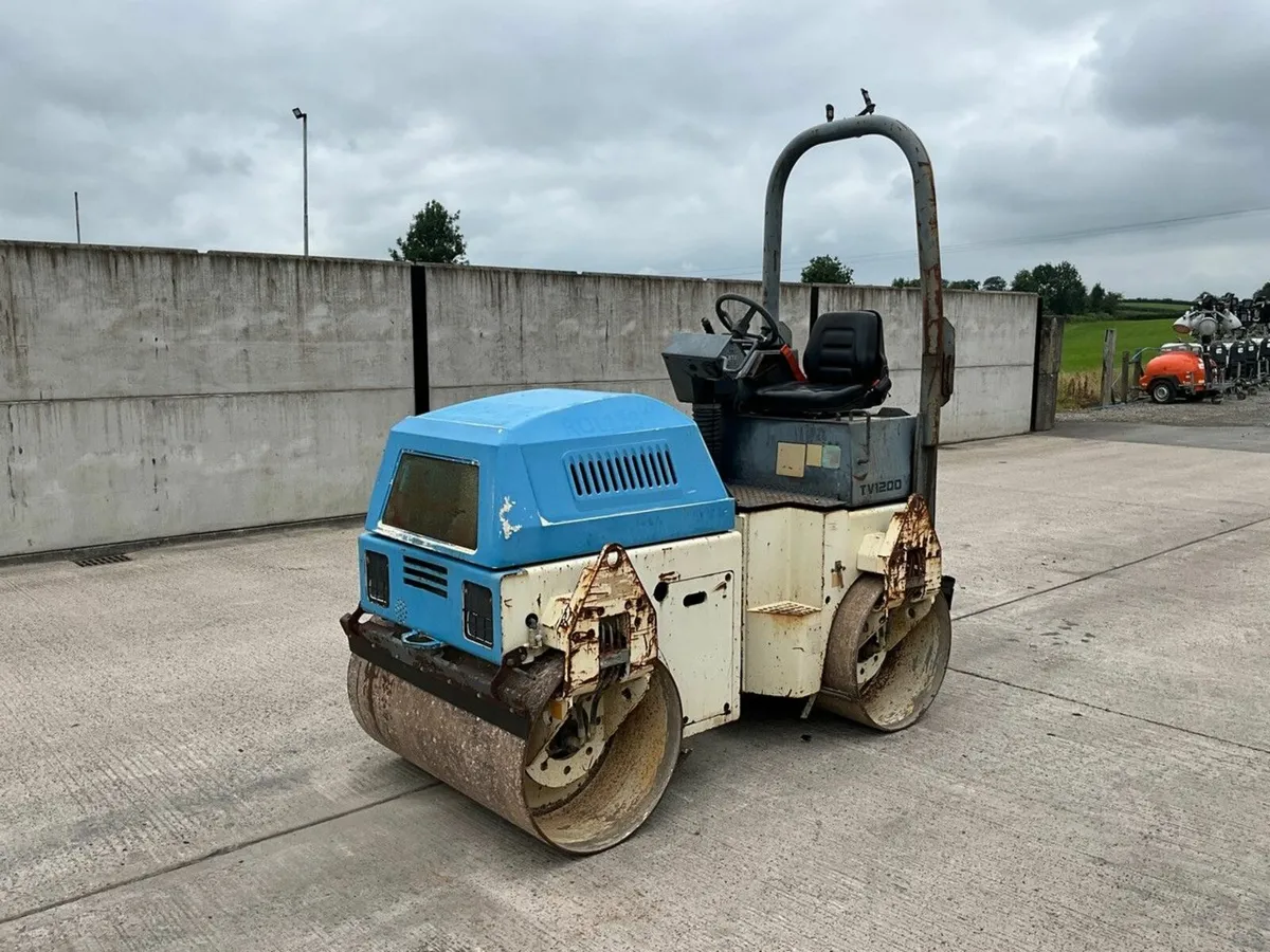 BENFORD TEREX TV1200 DIESEL DOUBLE DRUM ROLLER - Image 1