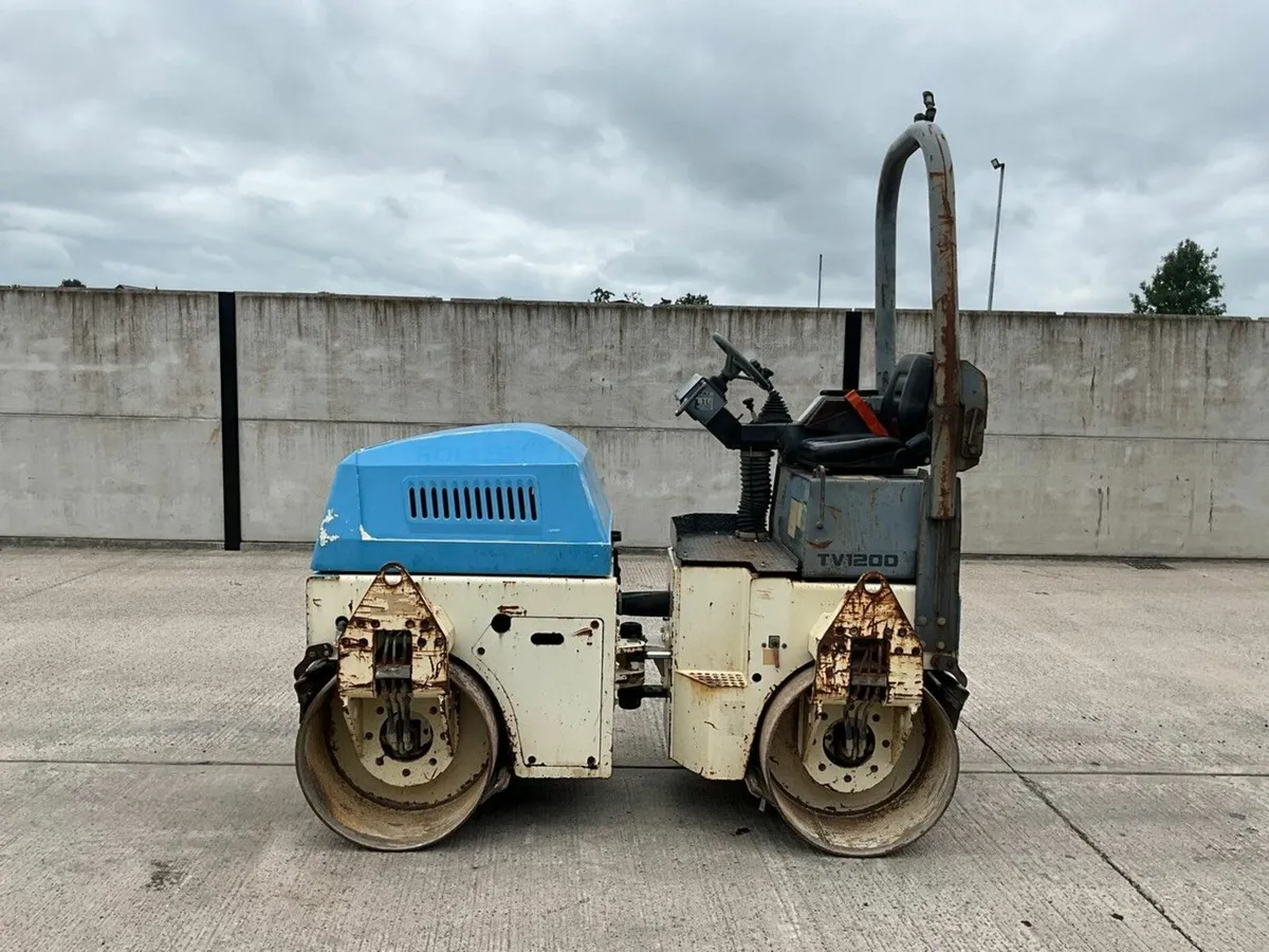 BENFORD TEREX TV1200 DIESEL DOUBLE DRUM ROLLER - Image 3