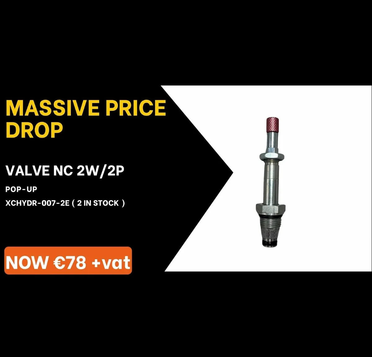 VALVE NC 2W/2P  POP-UP