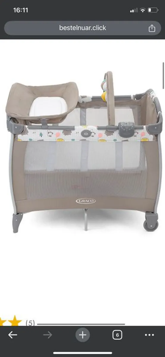 Travel cot Free - Image 2