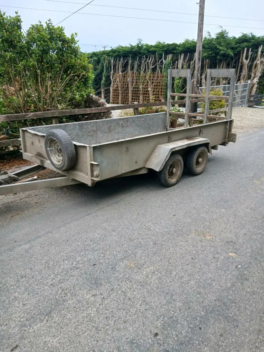 Lynton 12x5ft3 plant trailer - Image 1