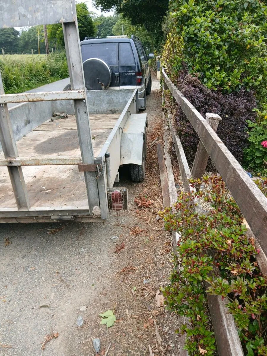 Lynton 12x5ft3 plant trailer - Image 2