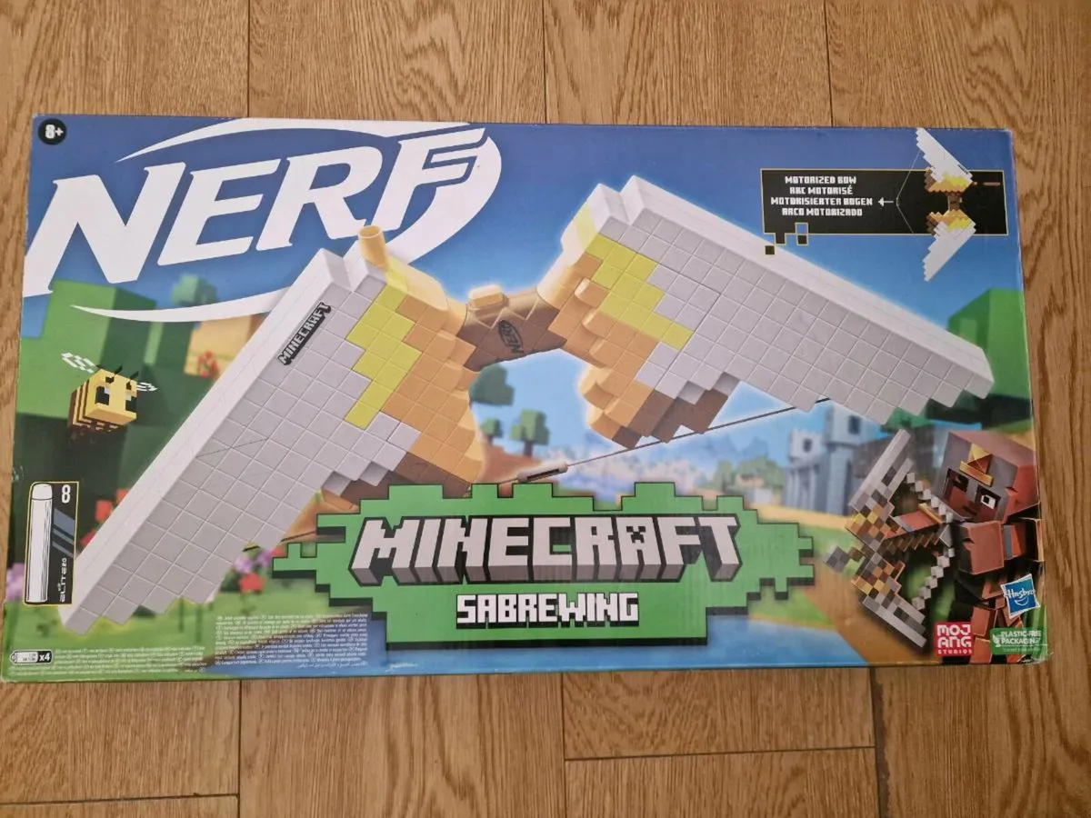 Minecraft Nerf Sabrewing Motorised Bow - Image 1
