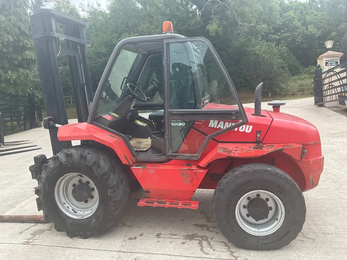 Manitou M50-4 Turbo Rough Terrain Forklift - Image 1