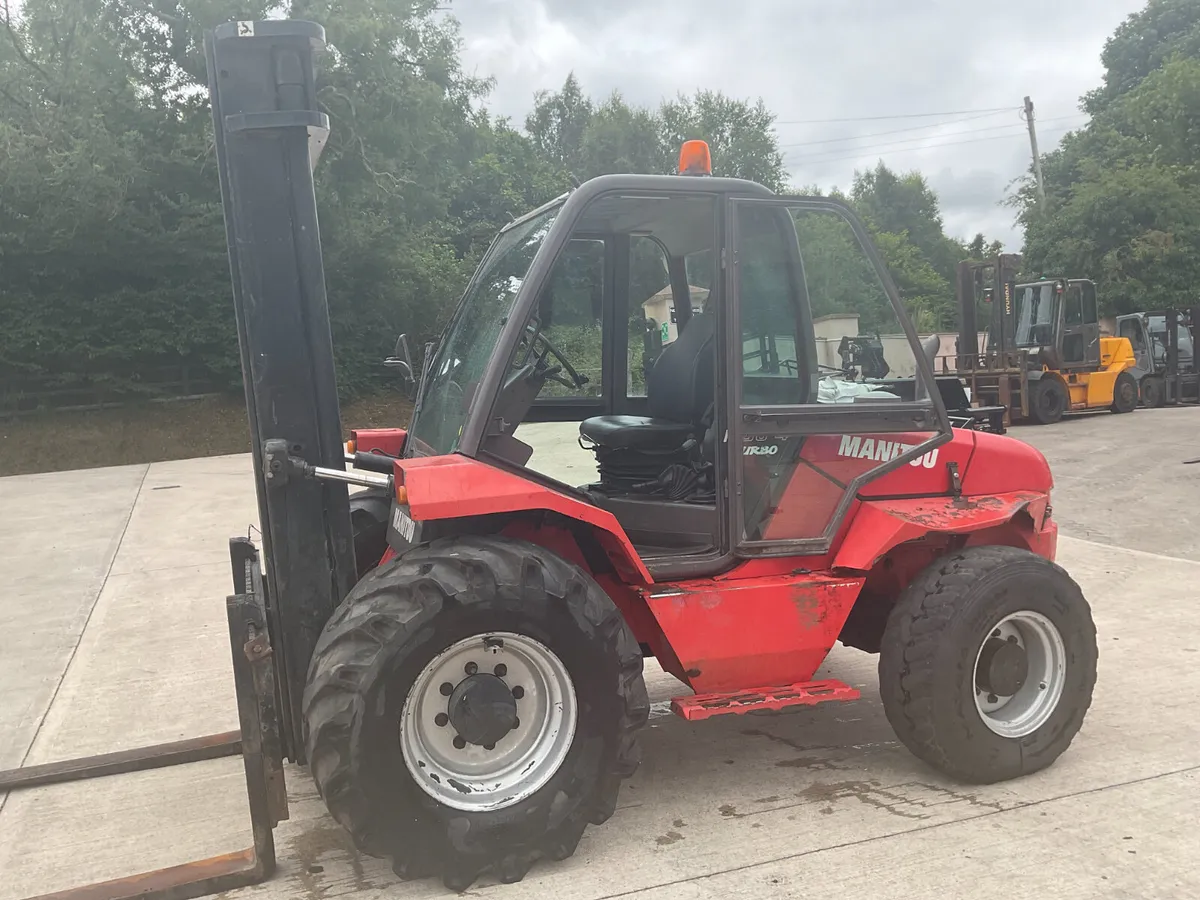 Manitou M50-4 Turbo Rough Terrain Forklift - Image 2