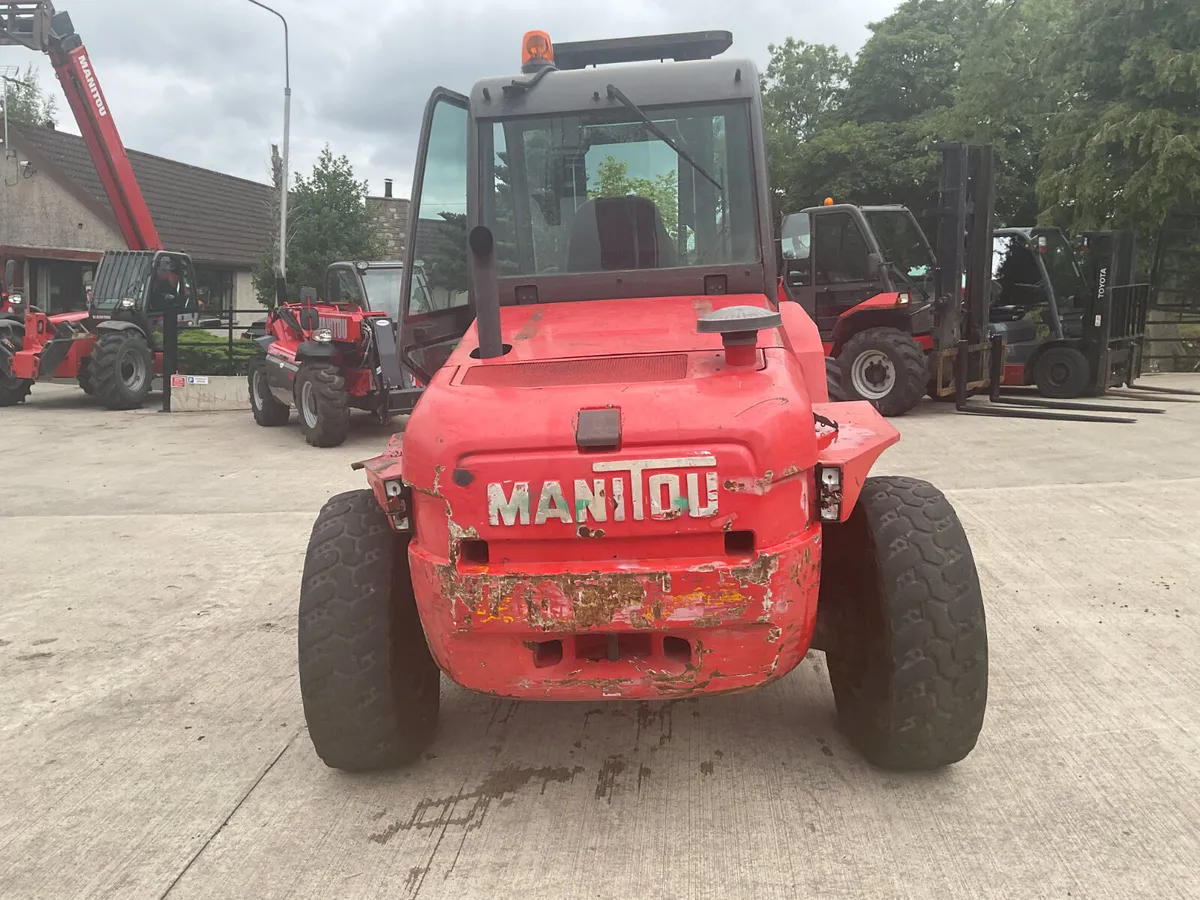 Manitou M50-4 Turbo Rough Terrain Forklift - Image 4