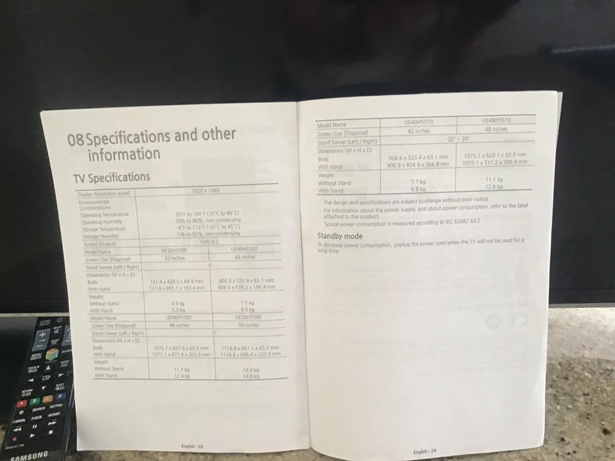 Samsung Television - Image 4