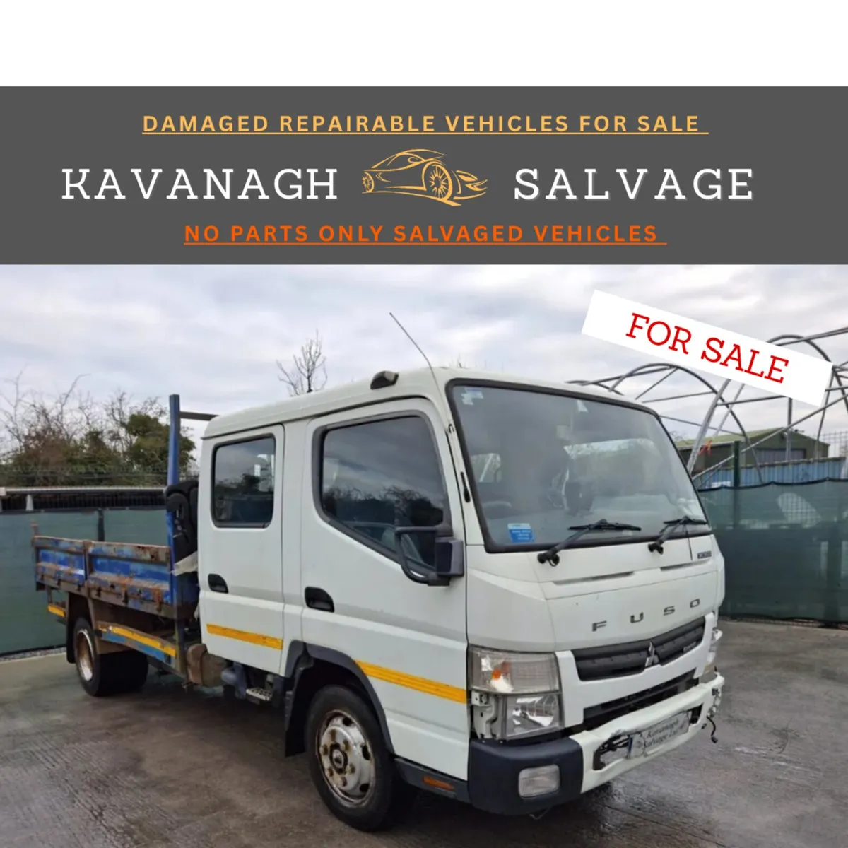 2012 Mitsubishi Canter Crew Cab Tipper - Image 1