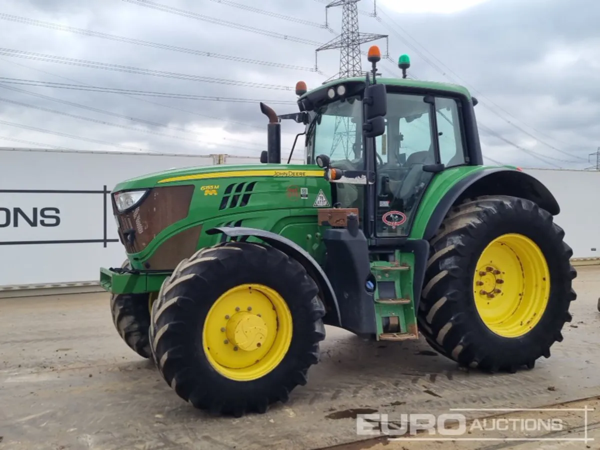 2018 John Deere 6155M - Image 2