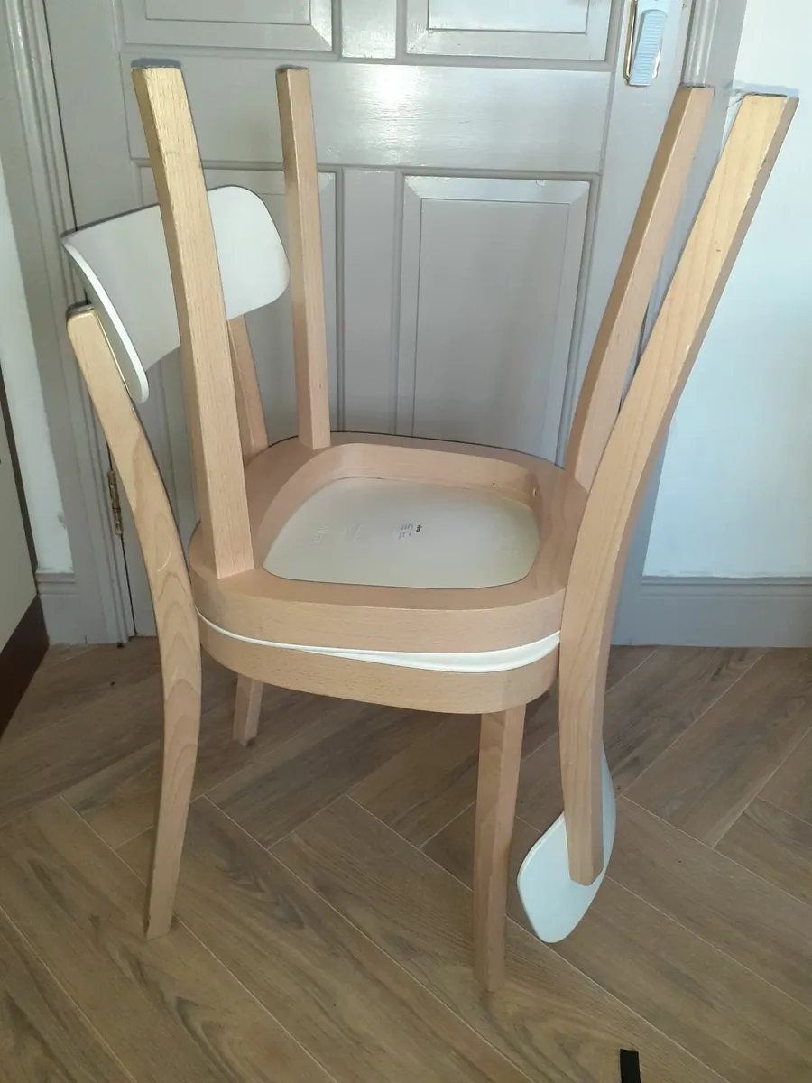 Castlemaine - 2 x kitchen dining chairs - Image 2