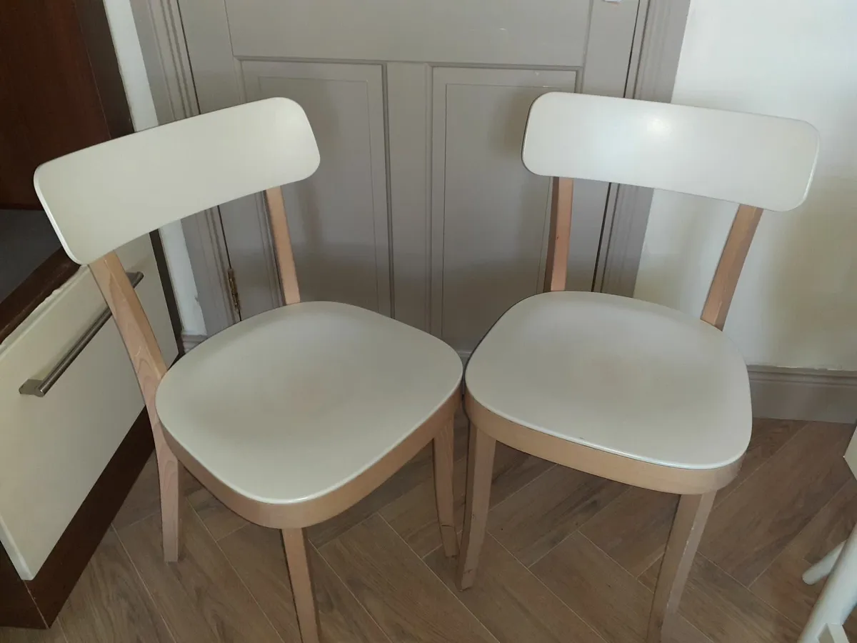 Castlemaine - 2 x kitchen dining chairs - Image 1