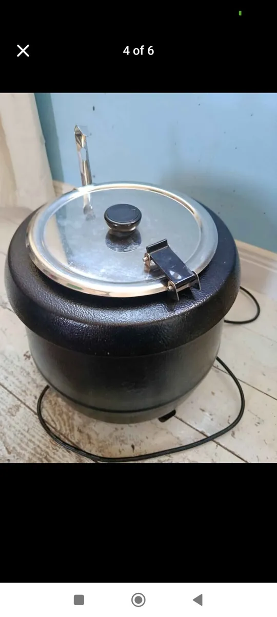 GenWare soup kettle/warmer 10ltr as new - Image 1