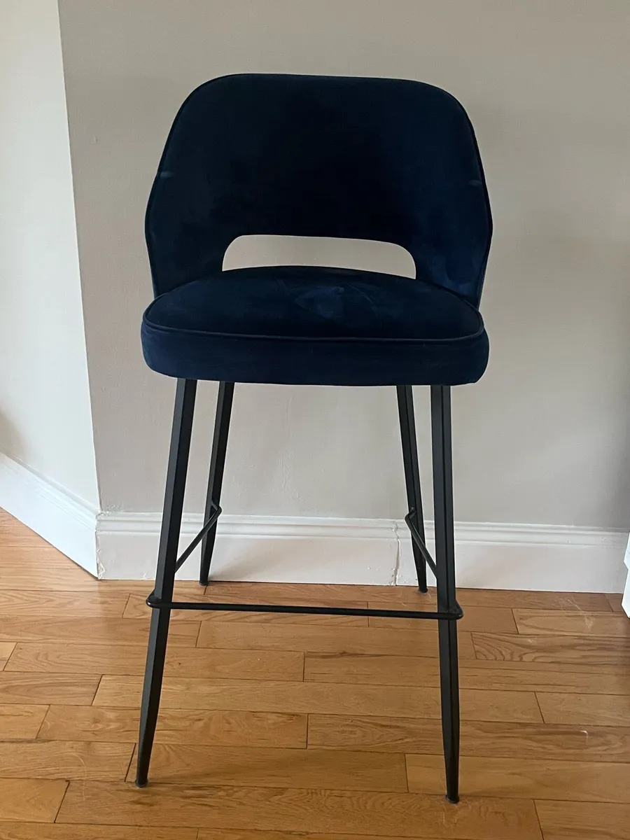5 x breakfast bar chairs - Image 1