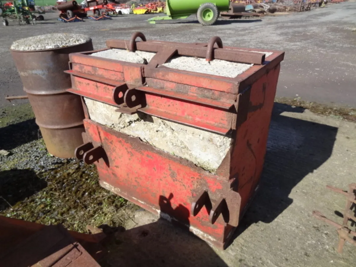 3 Point Linkage Weight Block approx 1200kg - Image 4