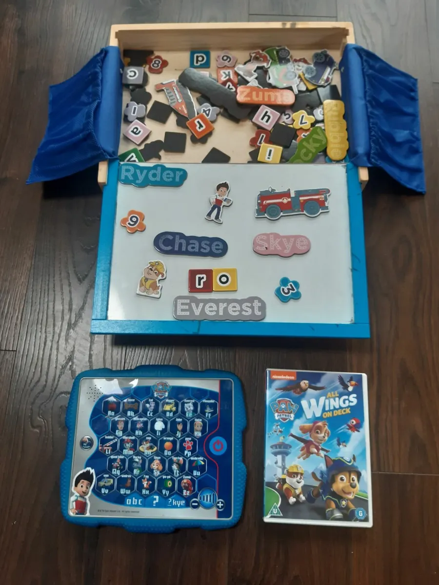 Paw Patrol kids scooter, Pup Pad and Art Box - Image 3