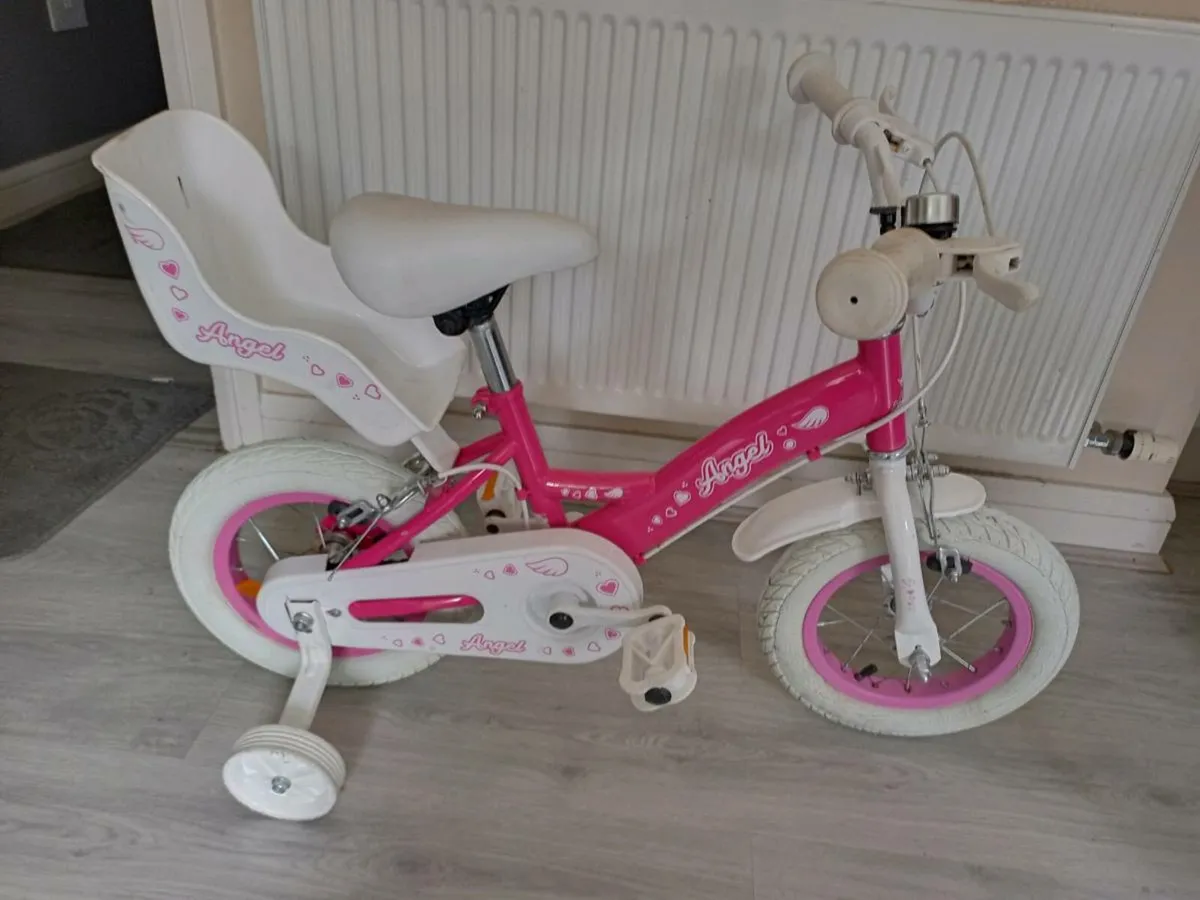 Kids angel bike size 12 inch wheels. - Image 2