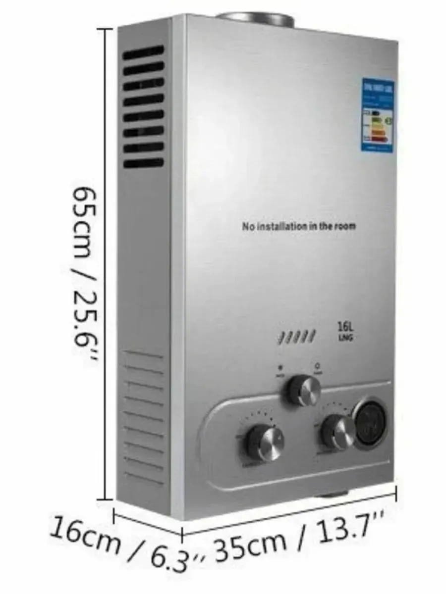 16L LPG Gas Water Heater For Campervan - Image 3