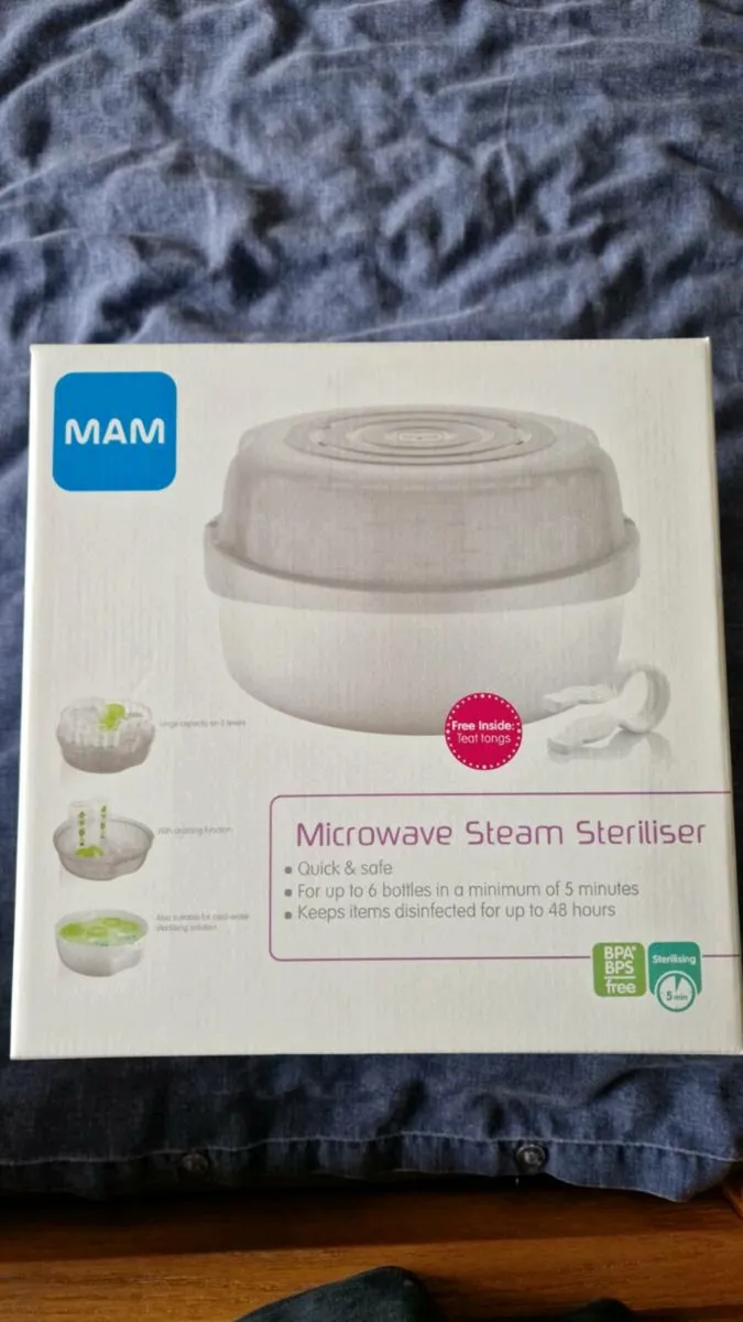 Baby bottle steriliser mam - Image 1