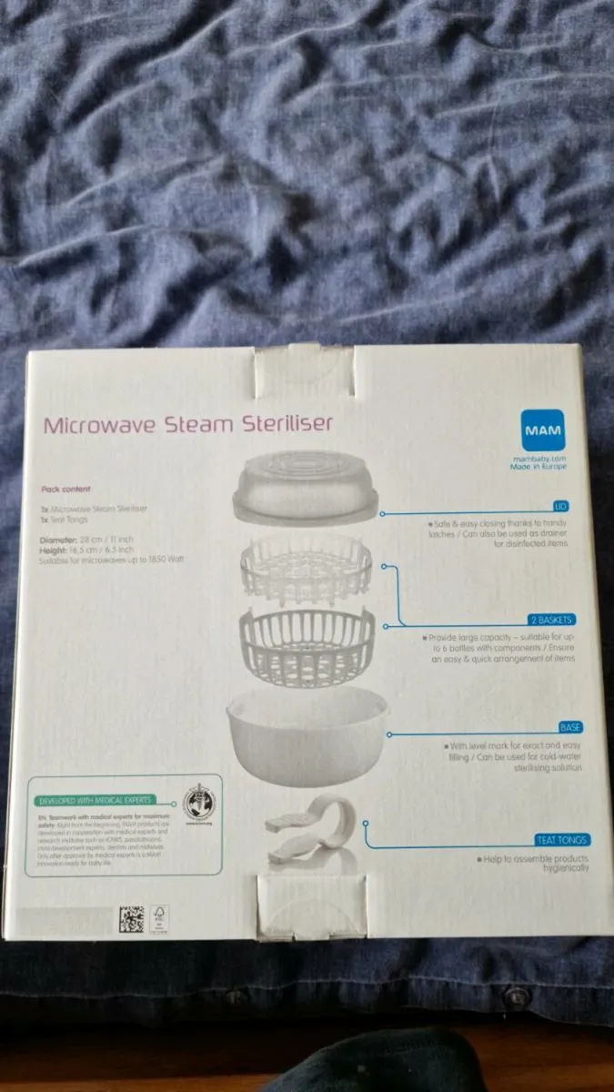 Baby bottle steriliser mam - Image 2