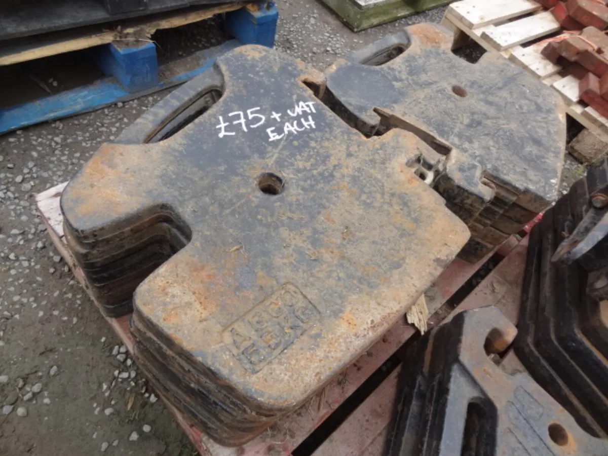 Agco MF Massey Ferguson 55KG Tractor Weight slices - Image 2