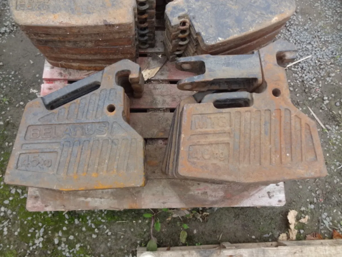 Set Belarus Tractor Weight slices - Image 1