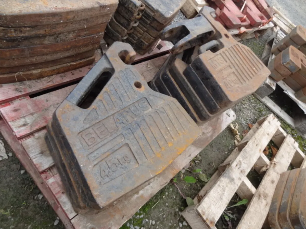 Set Belarus Tractor Weight slices - Image 2