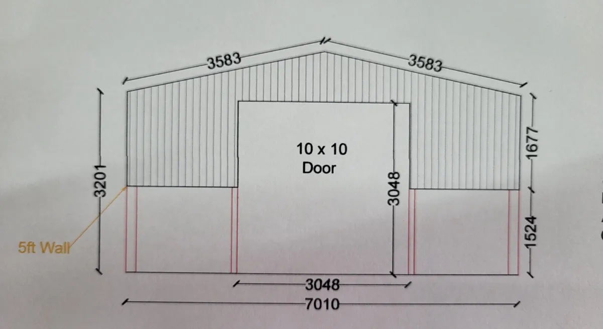 23ftx47ft A-frame - Image 1