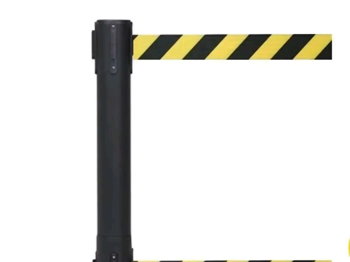 WeatherMaster Twin Retractable Belt Barrier - Image 1