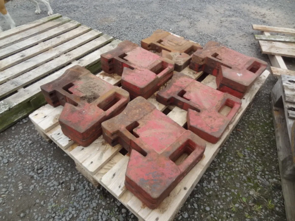 Case International IH Tractor Suitcase Weights - Image 4
