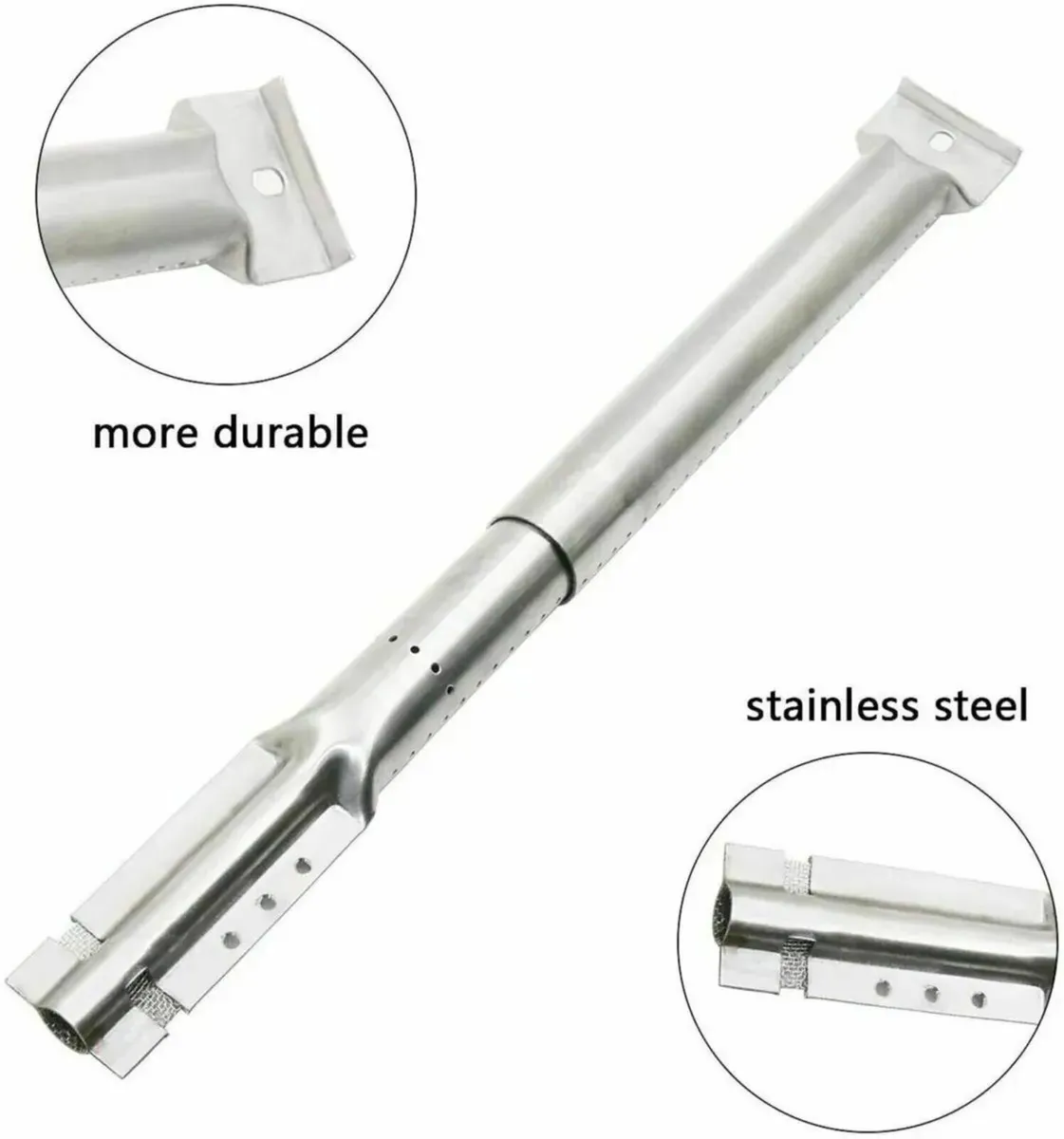 Stainless Steel Tube Burner BBQ Adjustable - Image 3