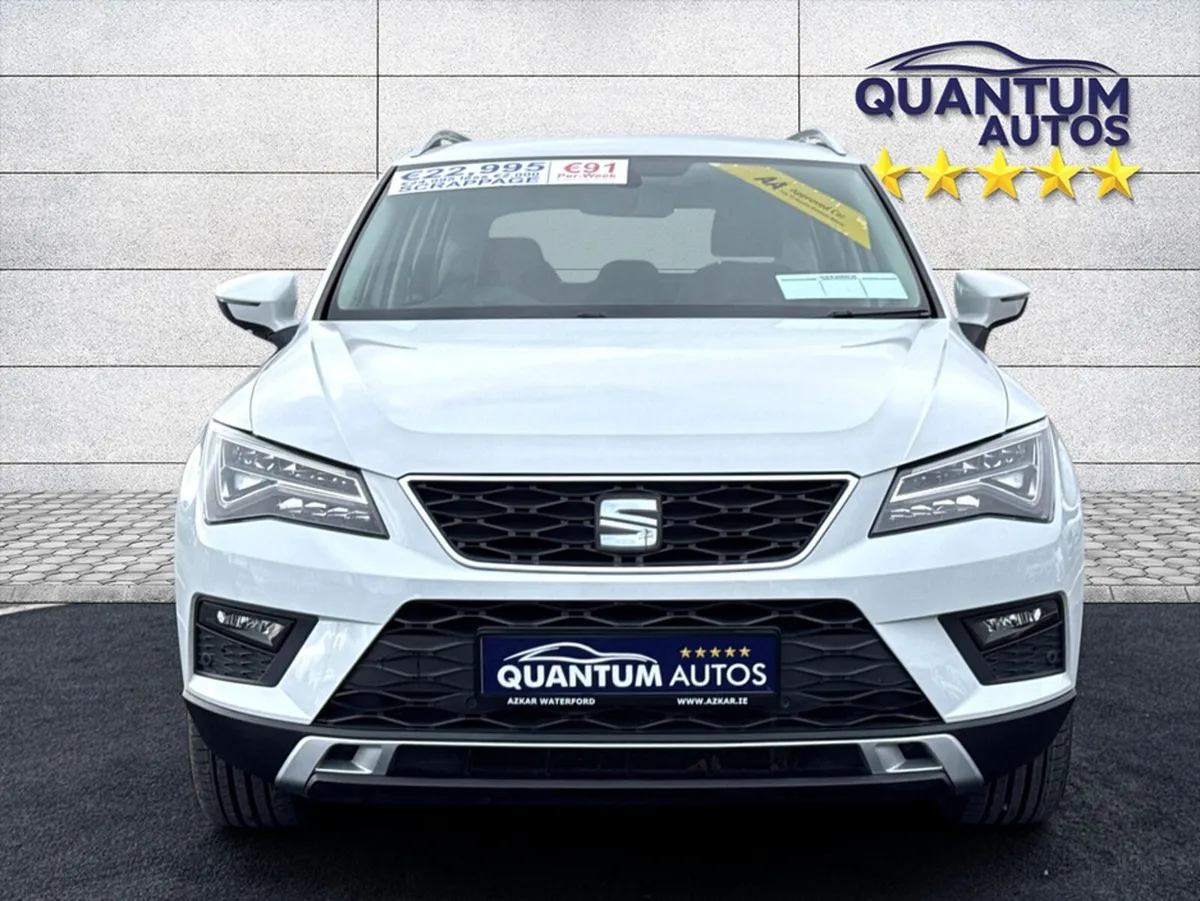 SEAT Ateca 2019 1.6 TDI SE TECHNOLOGY €107 P/W WIT - Image 2