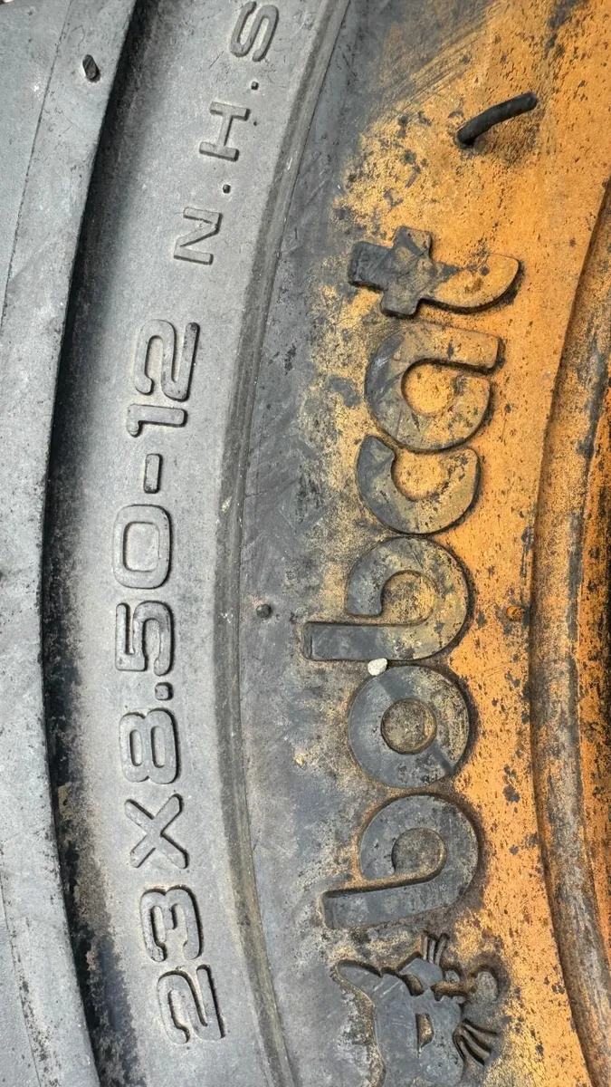 new Bobcat Solid Wheel with Rim - Image 3