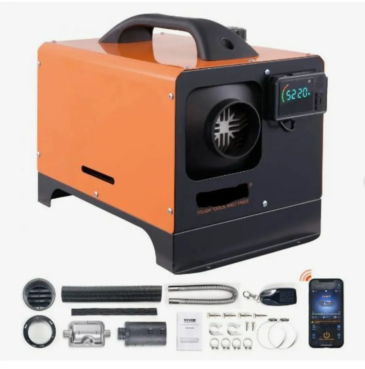 Diesel Air Heater All-in-one 12V 8KW - Image 1