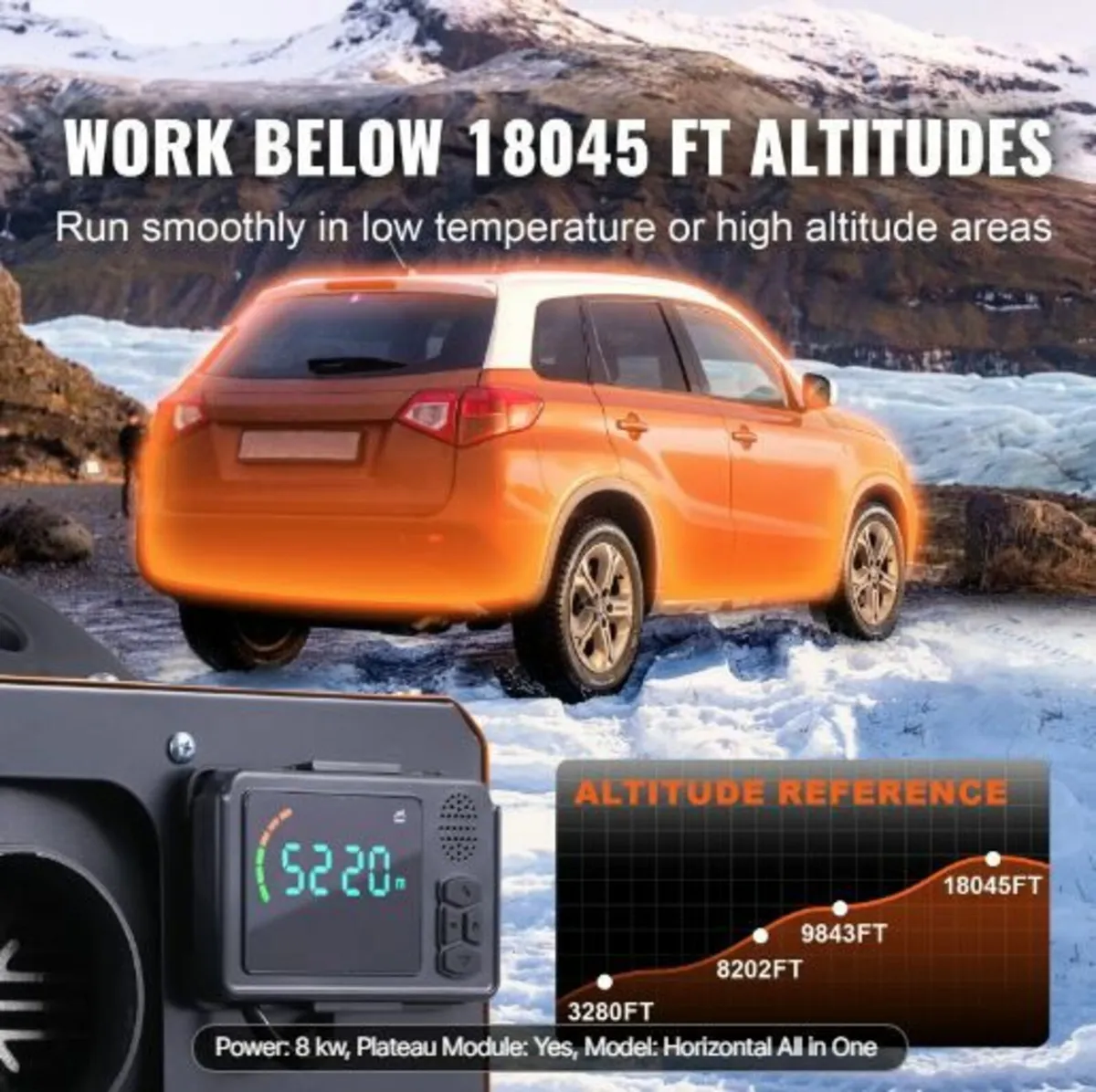 Diesel Air Heater All-in-one 12V 8KW - Image 4