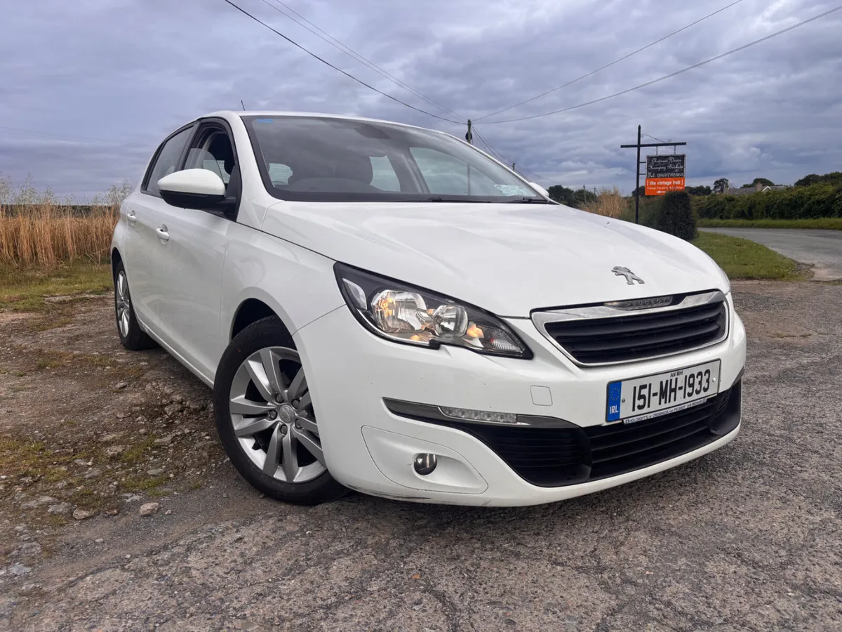 2015 PEUGEOT 308 ACTIVE 1.6 HDI FREASH 2 YEAR NCT - Image 1