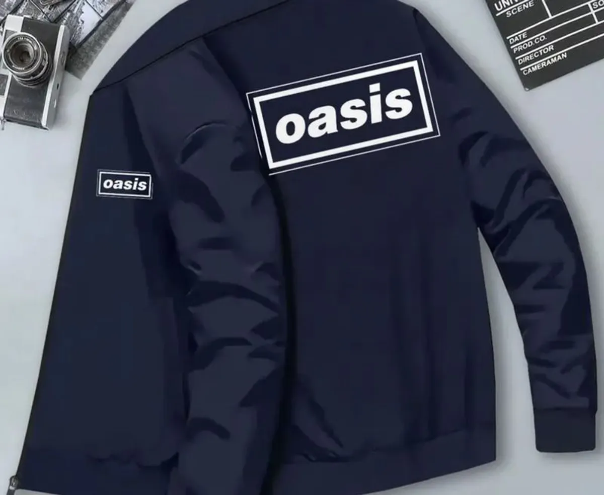 Oasis Band   Print Men's Zip Jacket XXL - Image 1