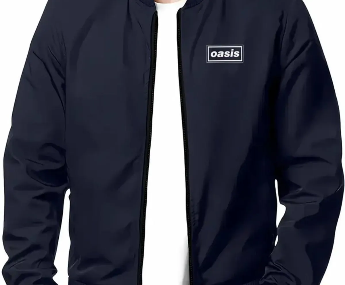 Oasis Band   Print Men's Zip Jacket XXL - Image 3