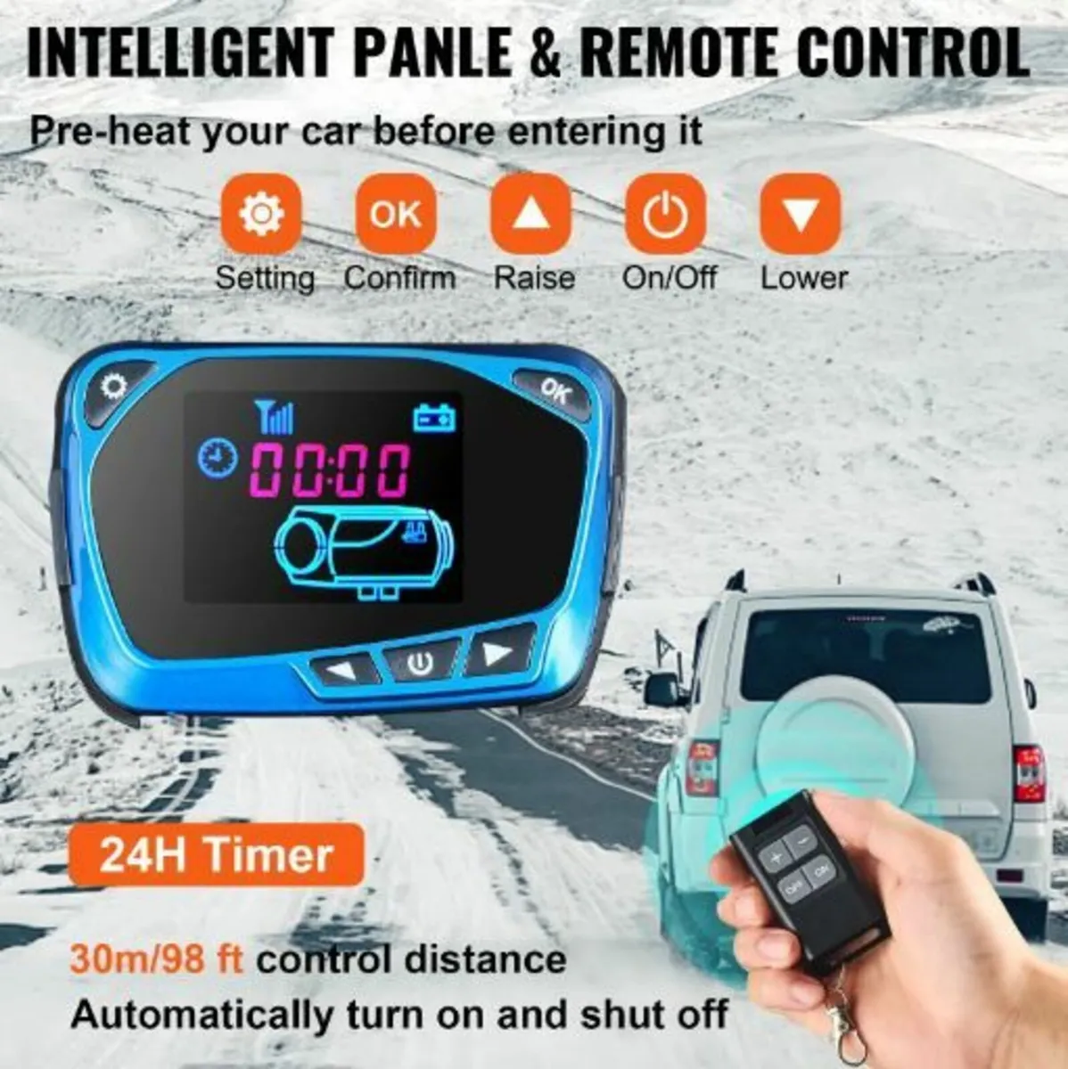 Upgraded Diesel Air Heater 8KW Parking Heater - Image 2