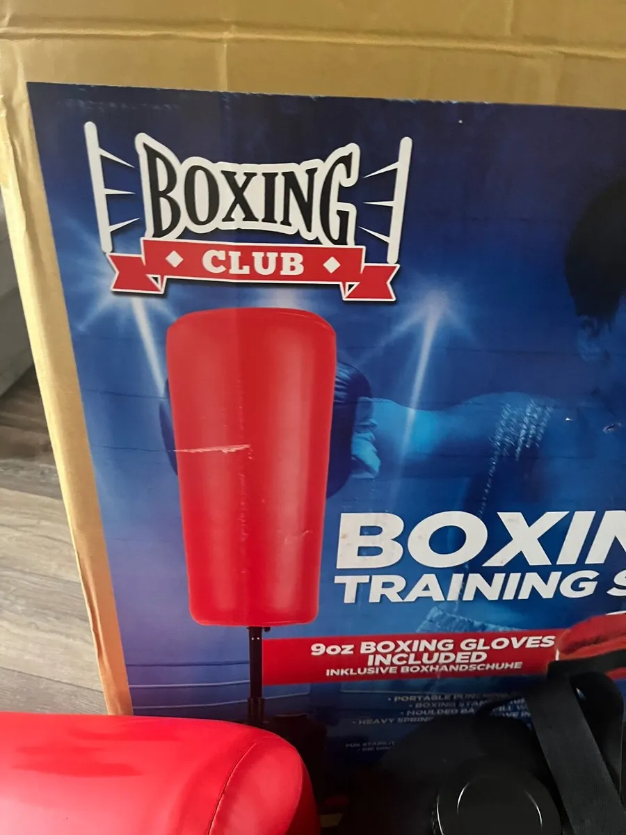 Boxing Club 155cm Freestanding  Punch Bag - Image 1