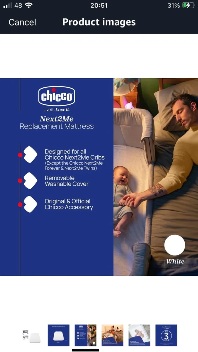 Chicco Next2Me Mattress - Image 3
