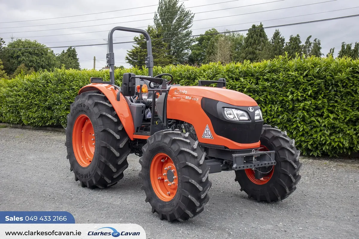 Kubota M4063 ROPS - Image 1