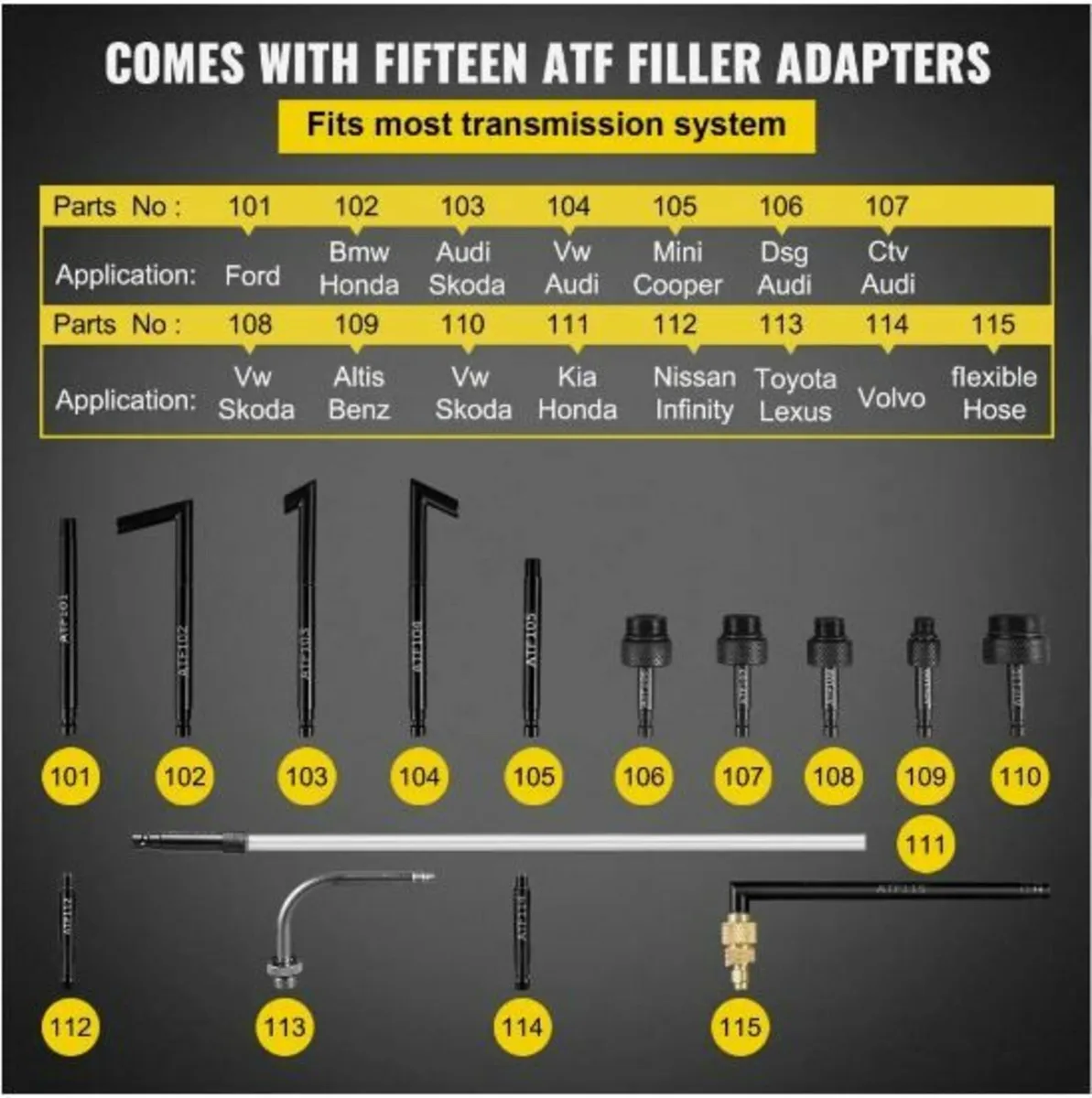 Transmission Fluid Pump Manual ATF Refill System - Image 2