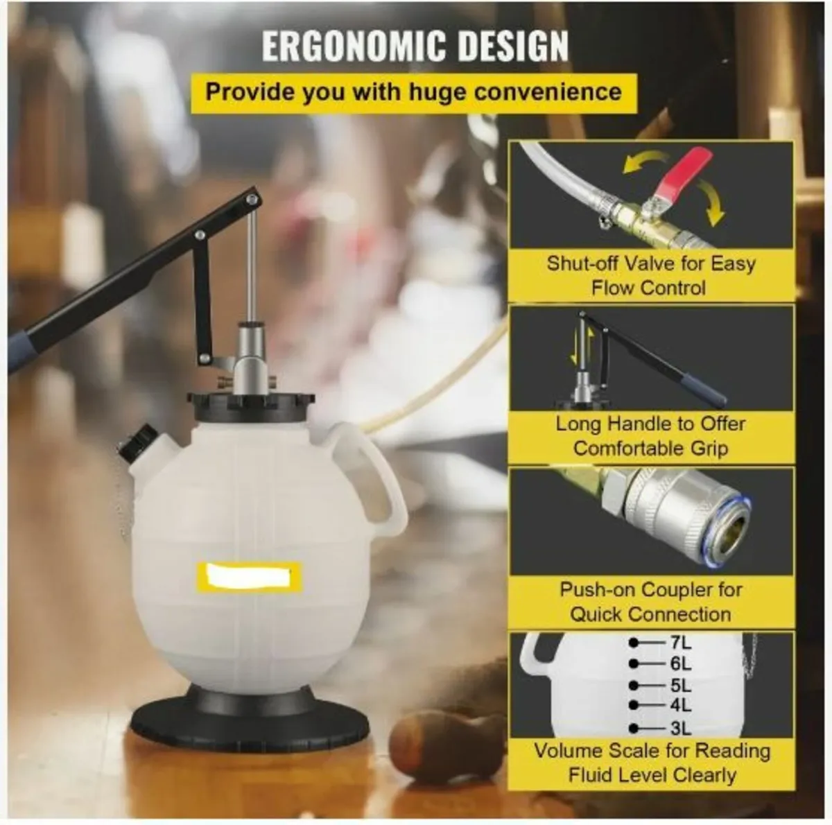Transmission Fluid Pump Manual ATF Refill System - Image 3