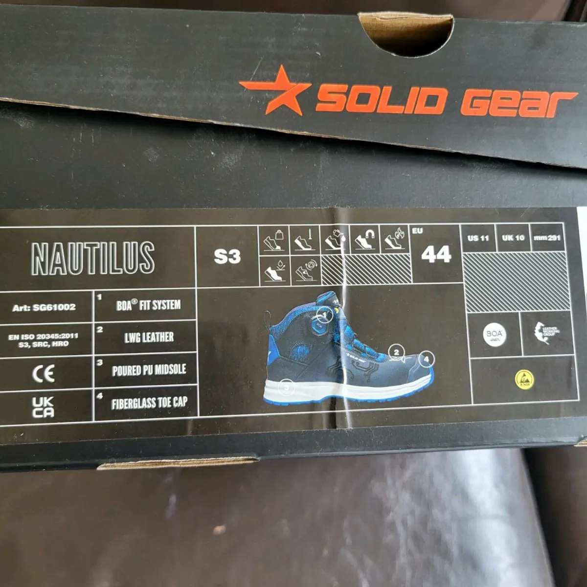 Solid Gear Work Boots - Image 3