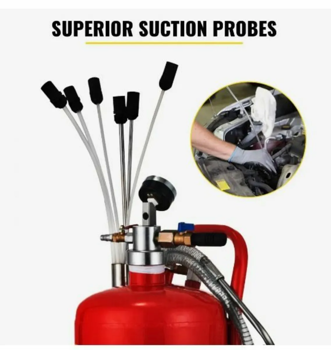 5 Gallon/22.7L Oil Extractor, Portable Air - Image 3
