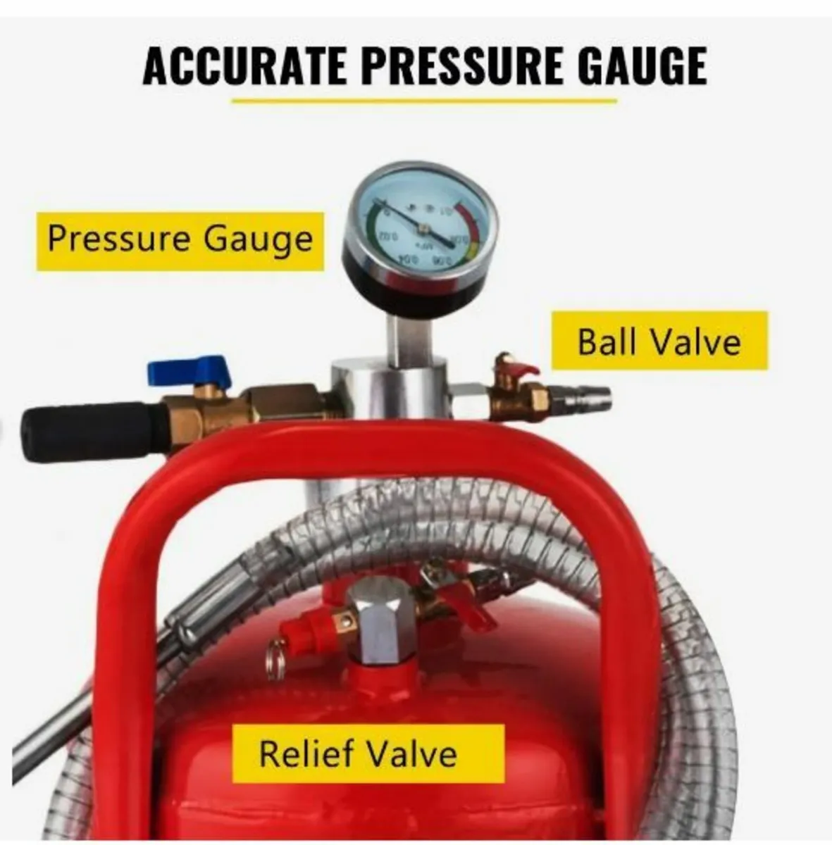 5 Gallon/22.7L Oil Extractor, Portable Air - Image 4