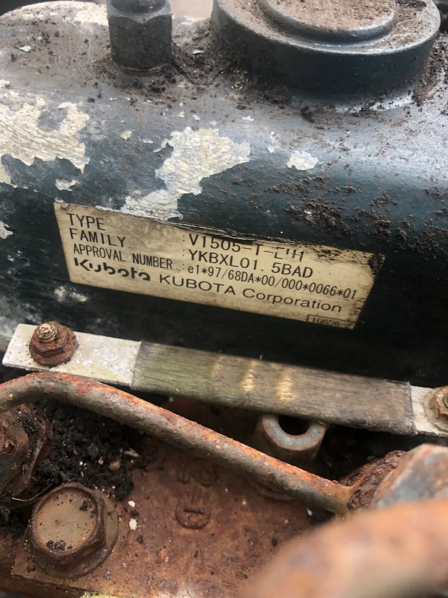 Kubota V1505 Turbo 4 cylinder engine - Image 3
