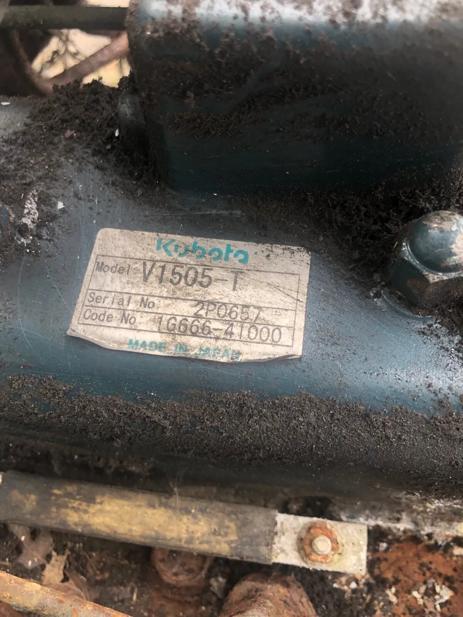 Kubota V1505 Turbo 4 cylinder engine - Image 4
